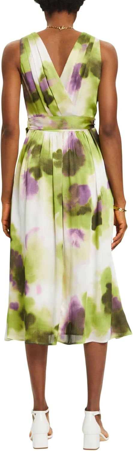 Esprit Damen 023eo1e340 Kleid 34 318/Leaf Green 4, 34 318/Leaf Green 4