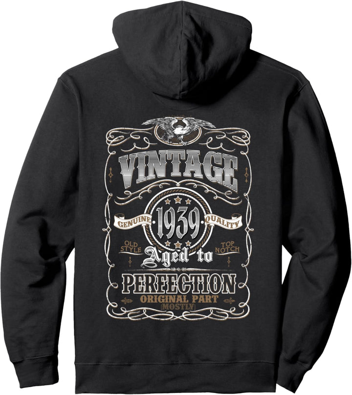 Vintage 1939 Geburtstagsgeschenke 84 Jahre alt 84. Geburtstag Pullover Hoodie