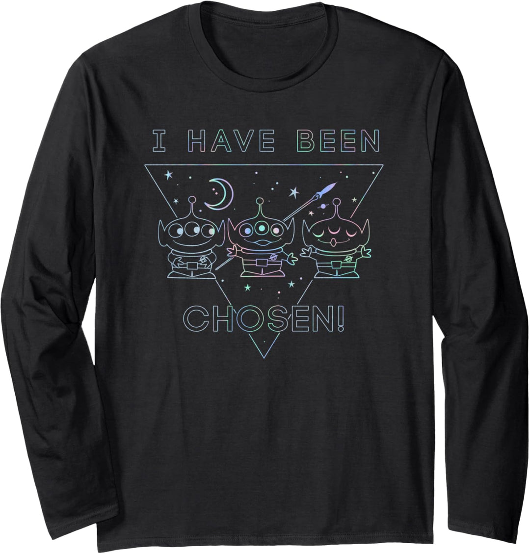 Disney Pixar Toy Story Rainbow Aliens I Have Been Chosen Langarmshirt