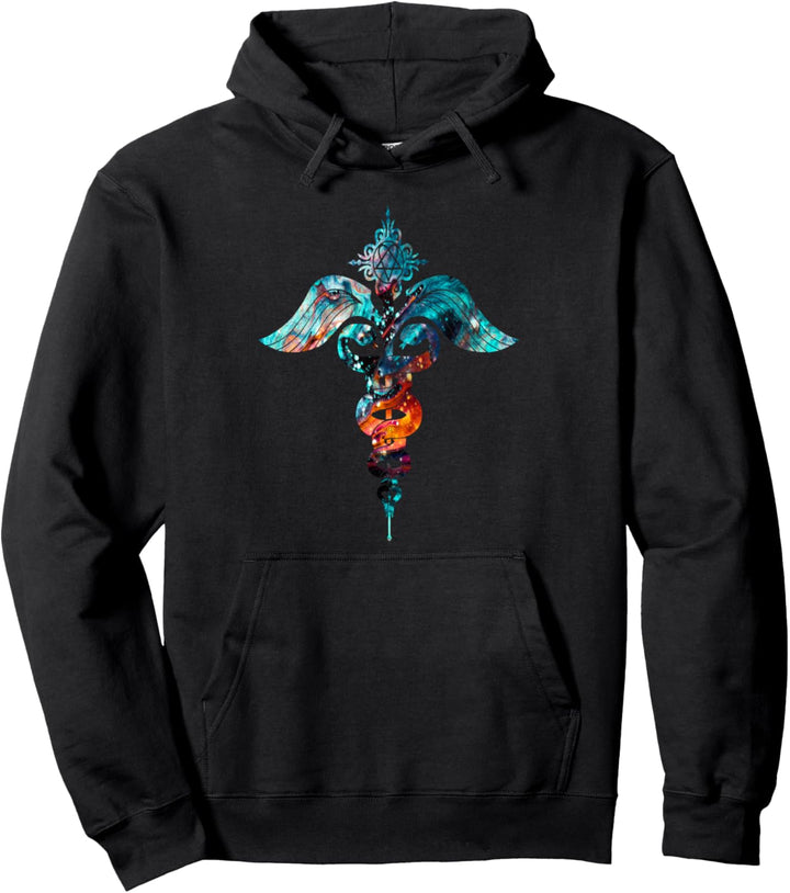 Caduceus Pullover Hoodie
