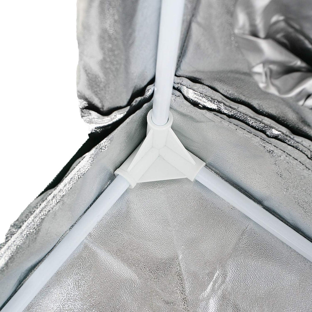 Grow Zelt für Pflanzen Zuchtzelt Gewächshaus Box Zuchtschrank Garten Anzucht Gemüse Grow (60x60x160)