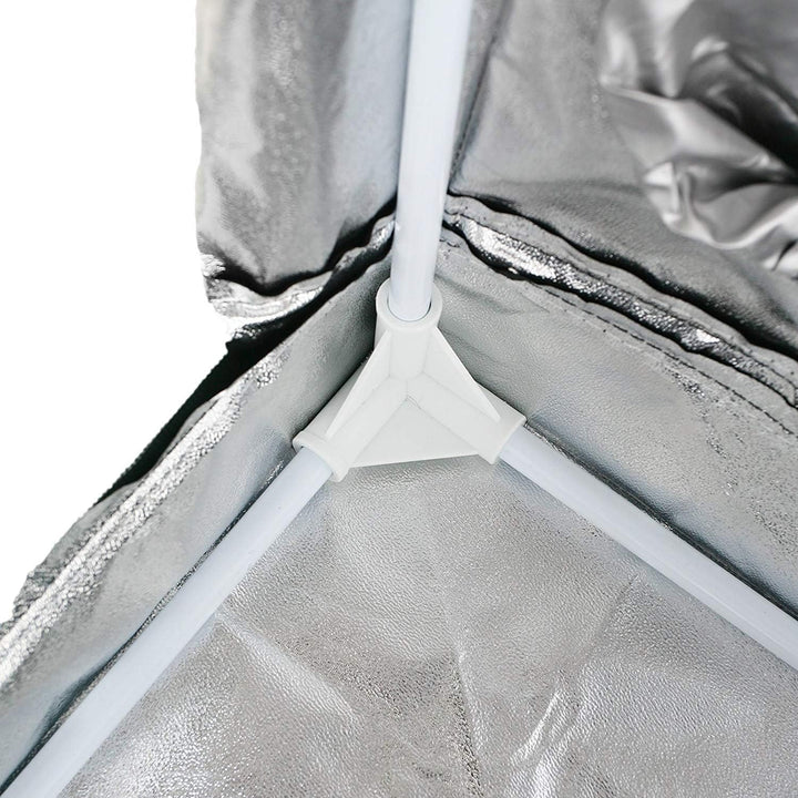 Grow Zelt für Pflanzen Zuchtzelt Gewächshaus Box Zuchtschrank Garten Anzucht Gemüse Grow (60x60x160)