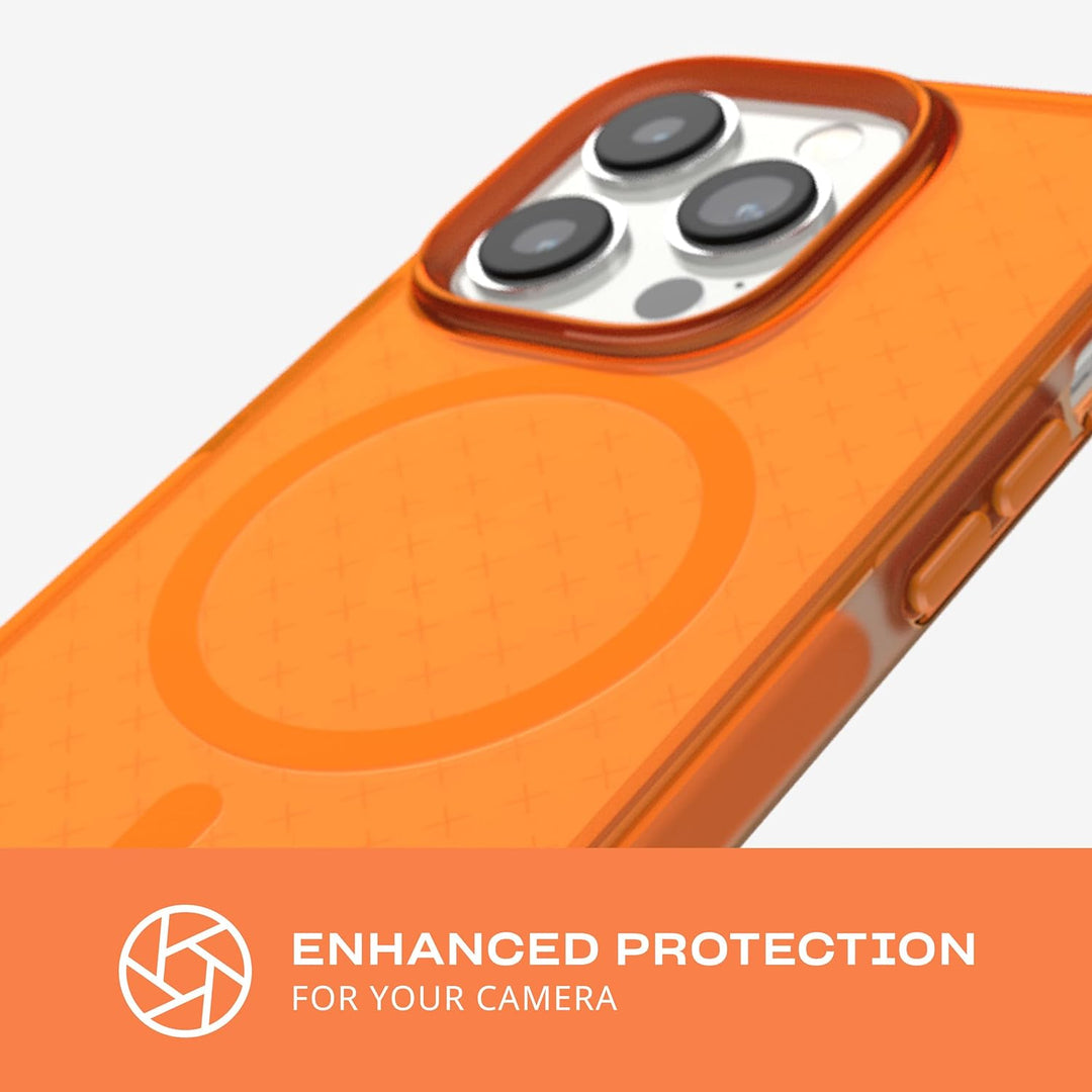 tech21 iPhone 14 Pro Evo Check Kompatibel mit MagSafe - Stossdämpfende &amp; schlanke Schutzhülle mit 16