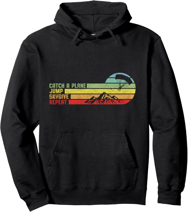 Fallschirmspringen Fallschirm Fallschirmspringer Skydiving Pullover Hoodie