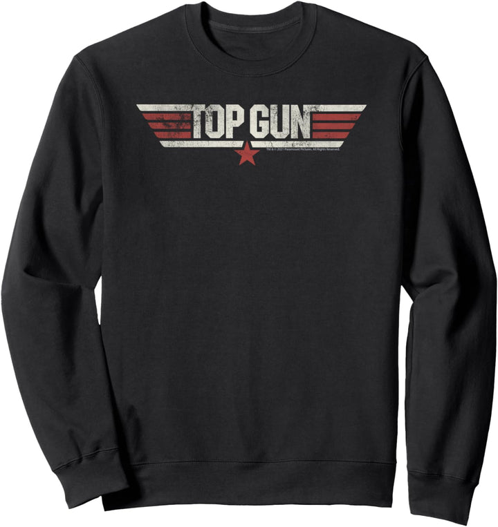 Top Gun Klassisches Logo Sweatshirt