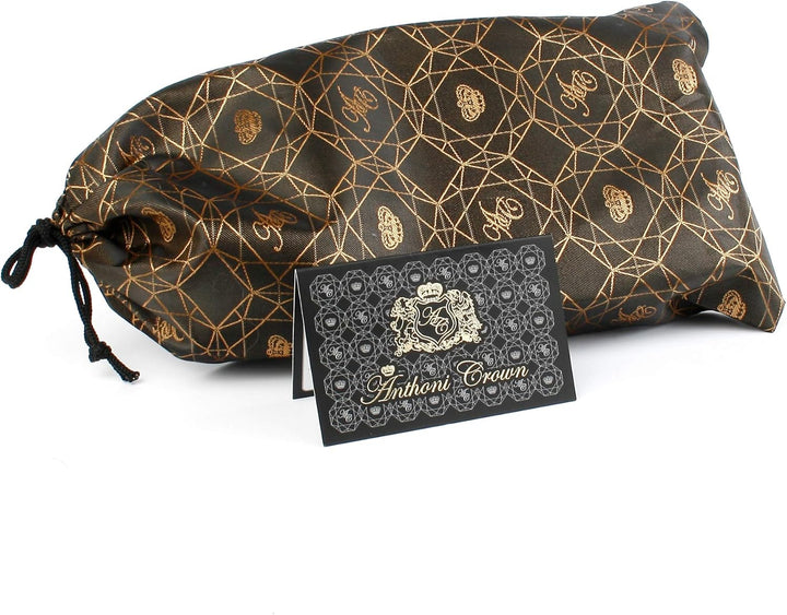 Anthoni Crown Damen Ledergürtel Gürtel 80 Grau, 80 Grau