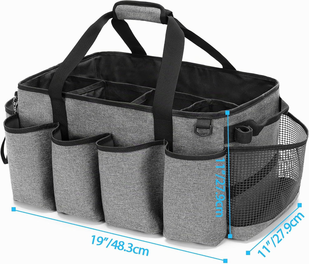 HODRANT Extra Grosser Reinigungs Caddy Organisator, mit Stabilem Pad &amp; Griffen, Reinigungs Aufbewahr