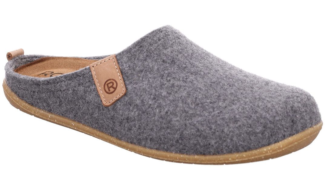 Rohde Herren Hausschuhe Pantoffeln Softfilz Tivoli-H 6920 41 EU Grau