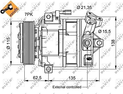 NRF 32692 Kompressor, Klimaanlage