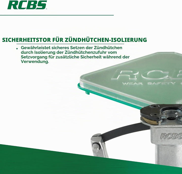 RCBS 90201 Universal Hand Priming Tool, Green Technische, Technische