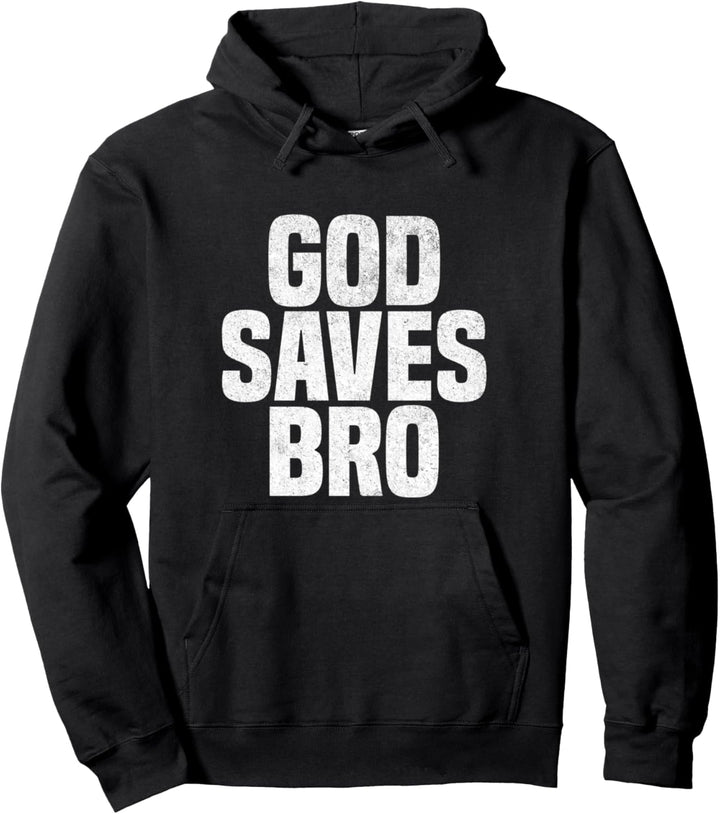 Gott Rettet Bruder Christliches Kreuz Bibel Christus Glauben Pullover Hoodie