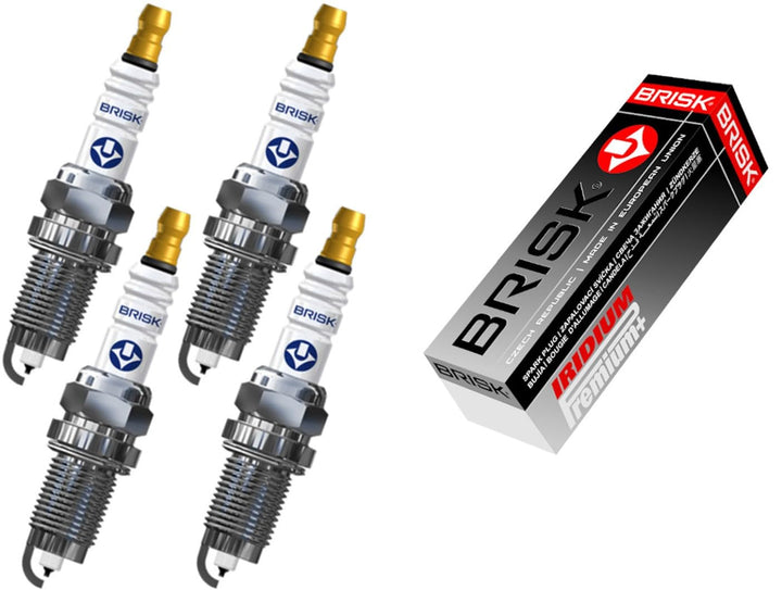 BRISK Iridium Premium+ Plus P10 BR14YIR 1707 Zündkerzen, 4 Stück