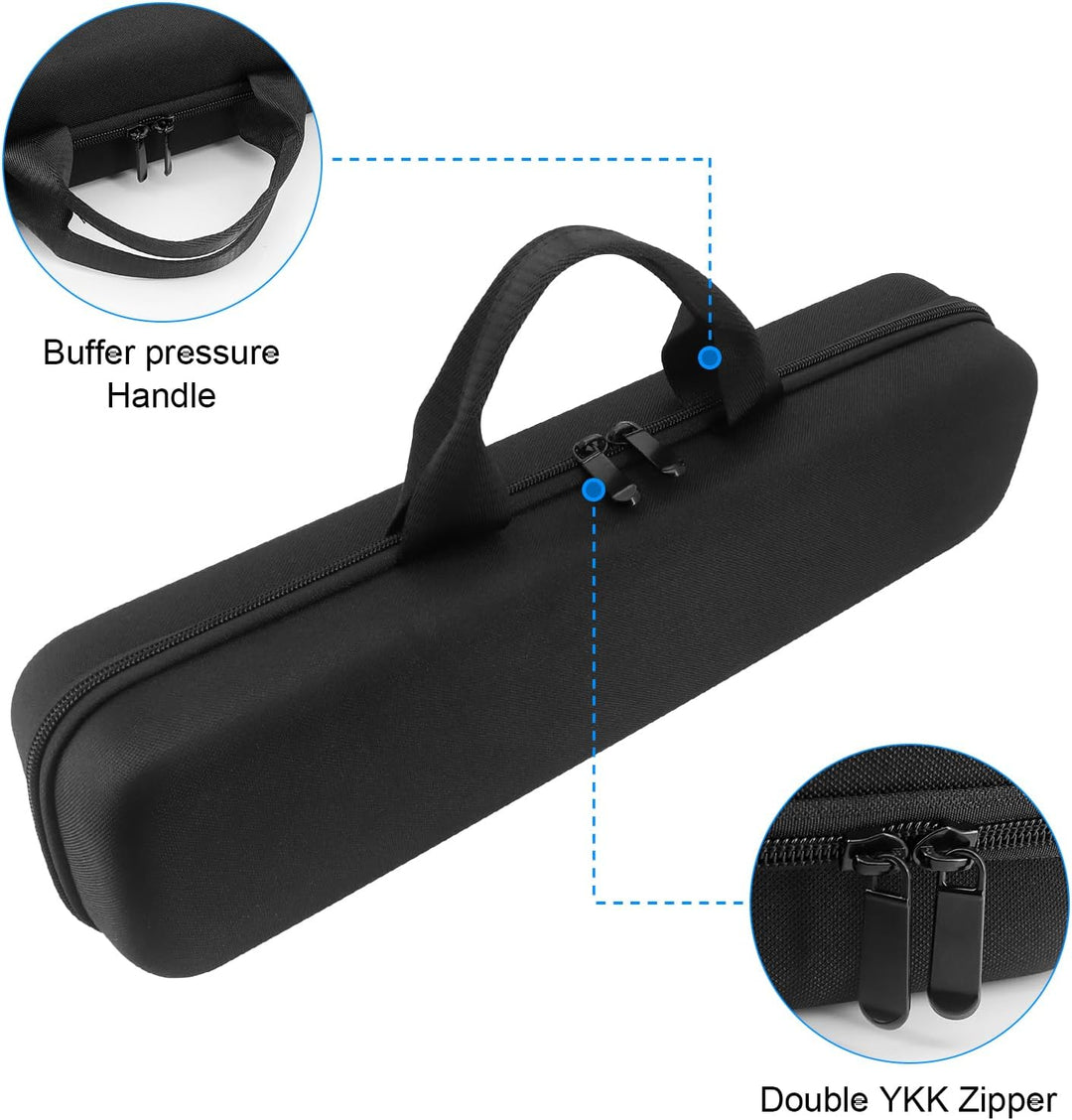 Tragetasche Kompatibel mit Dyson Airstrait Haarglätter(EU-Version), Upgrade-Kapazität Hardshell Eva