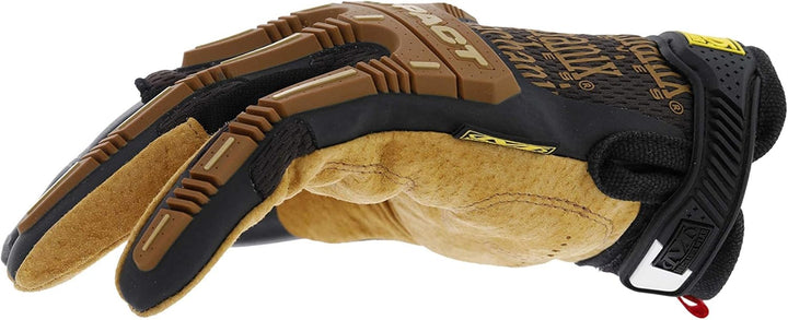 Mechanix Wear M-Pact® Leather Framer Handschuhe (X-Large, Braun/Schwarz)