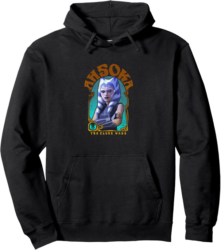 Star Wars Ahsoka Tano Clone Wars Portrait Pullover Hoodie