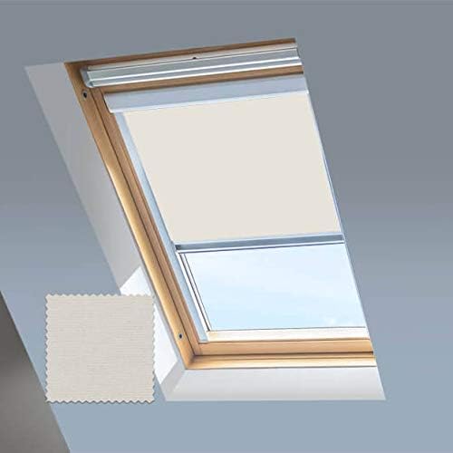 Classic Roof Blinds für Dakstra und Rooflite Dachfenster, Verdunkelungsrollo, Fenstercode S6A, Creme