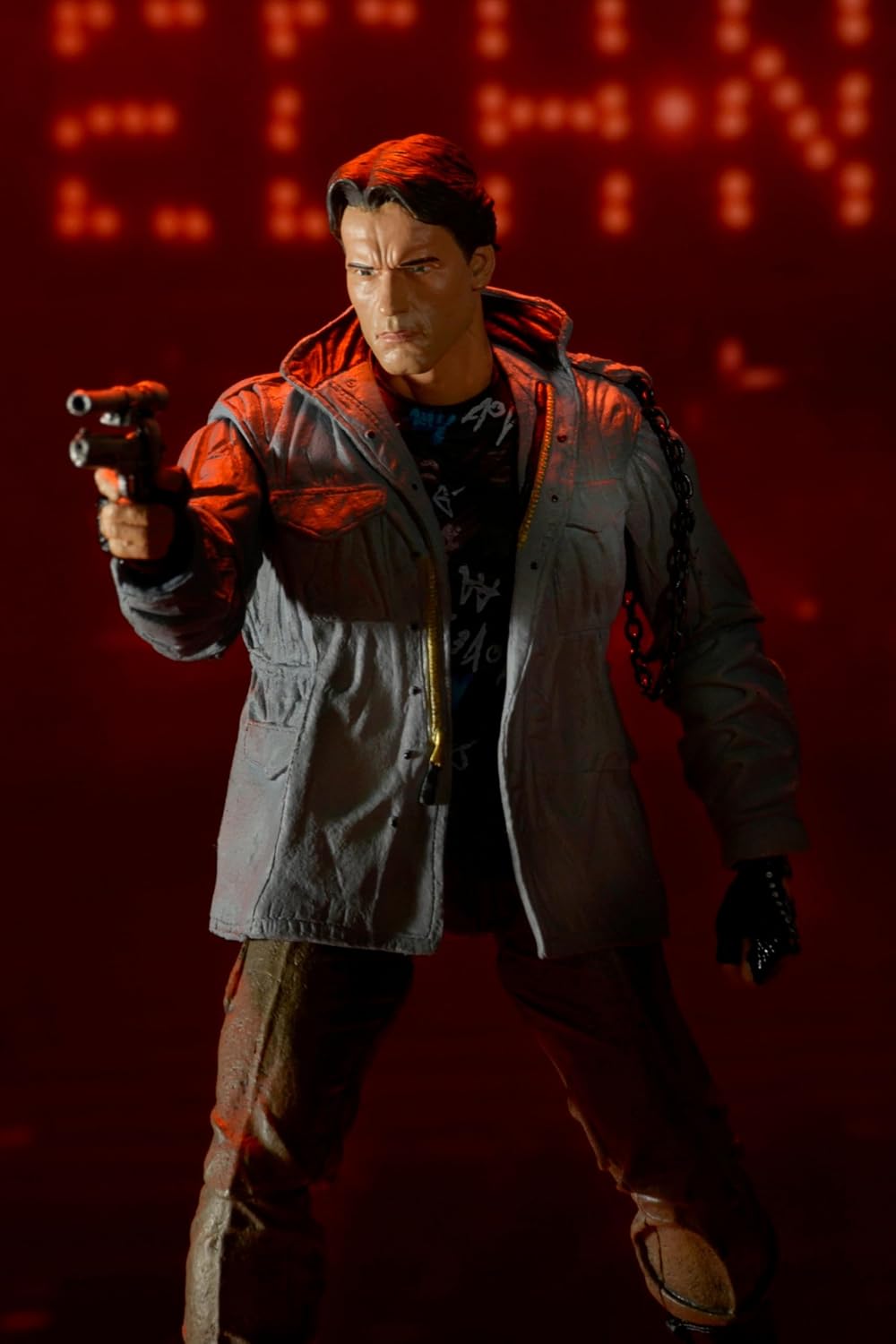 Terminator-Actionfigur 51911 Ultimate Tech Noir T-800, 17,8 cm