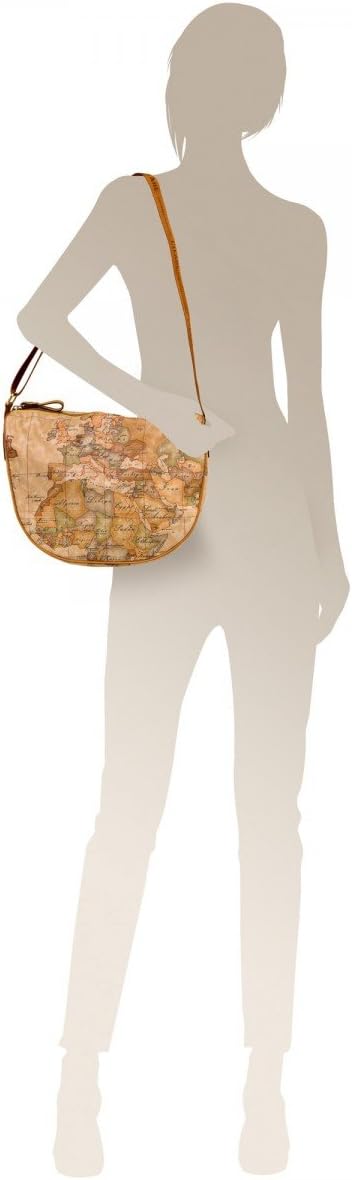Alviero Martini 1a classe Classe Umhängetasche, 29 cm, Beige (Naturale)