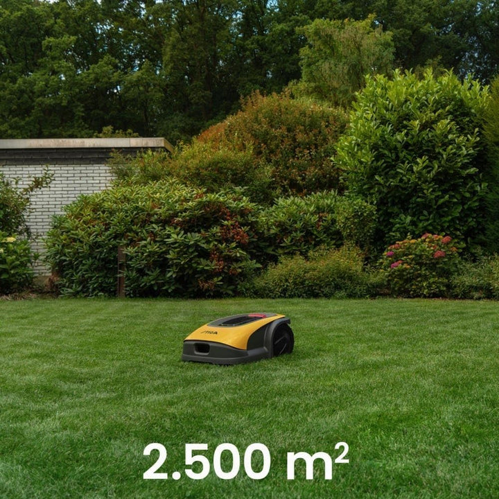 STIGA A1500 Autonomer Rasenmäher Roboter. Mähroboter ohne Begrenzungskabel (max. 2500m²). App-Steuer