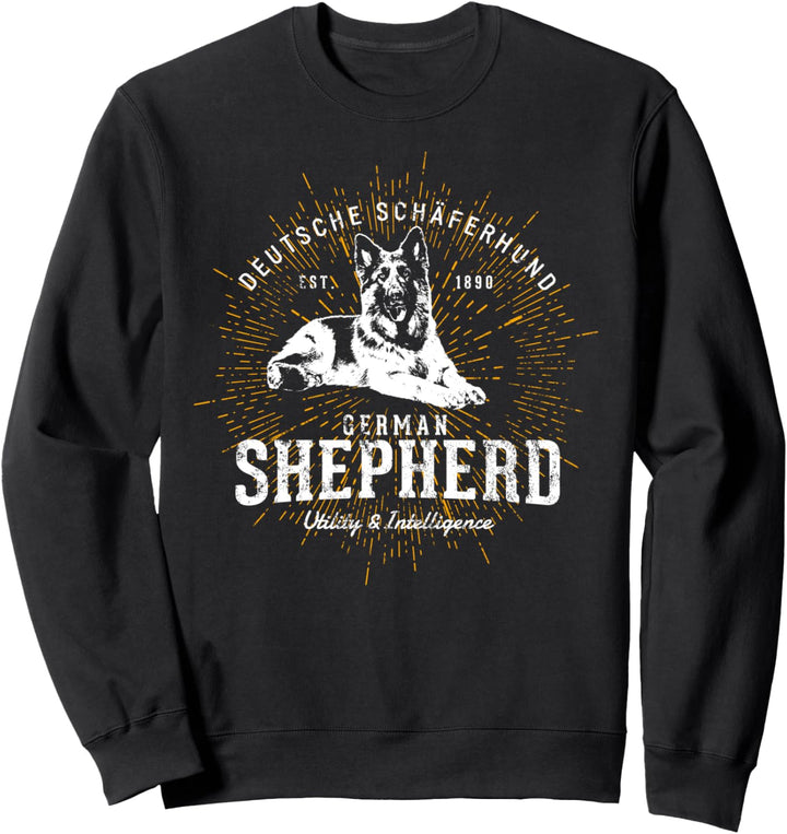 Deutscher Schäferhund Vintage German Shepherd Dog Sweatshirt