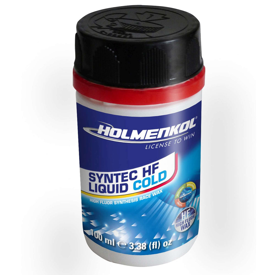 Holmenkol Syntec Speed Flüssigwachs - Hochfluoriertes Speed Skiwachs blau - Cold, blau - Cold
