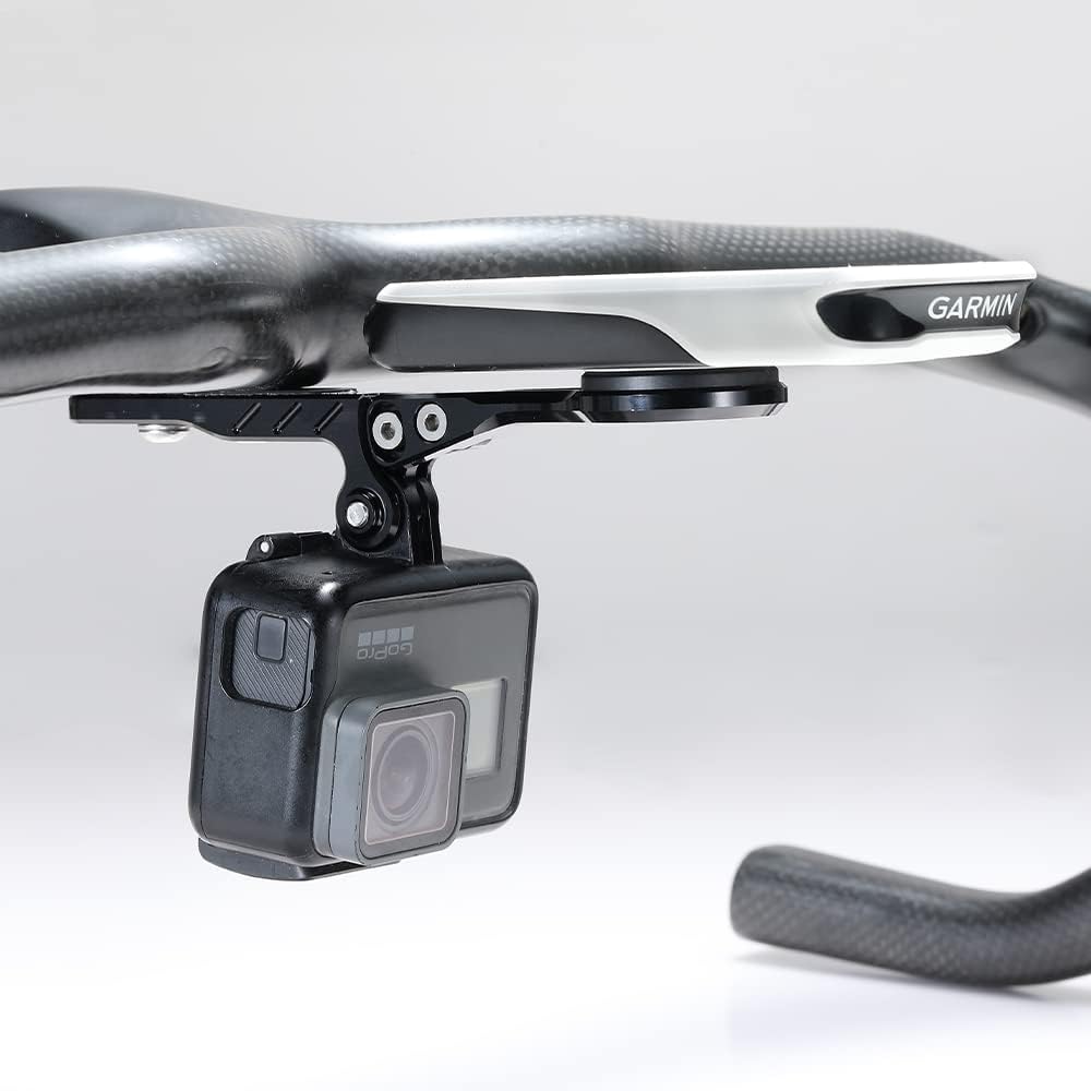 Cestbon Einstellbare Out Front Bike Mount für Garmin Edge Wahoo Elemnt Bryton Rider Stages Dash Komp