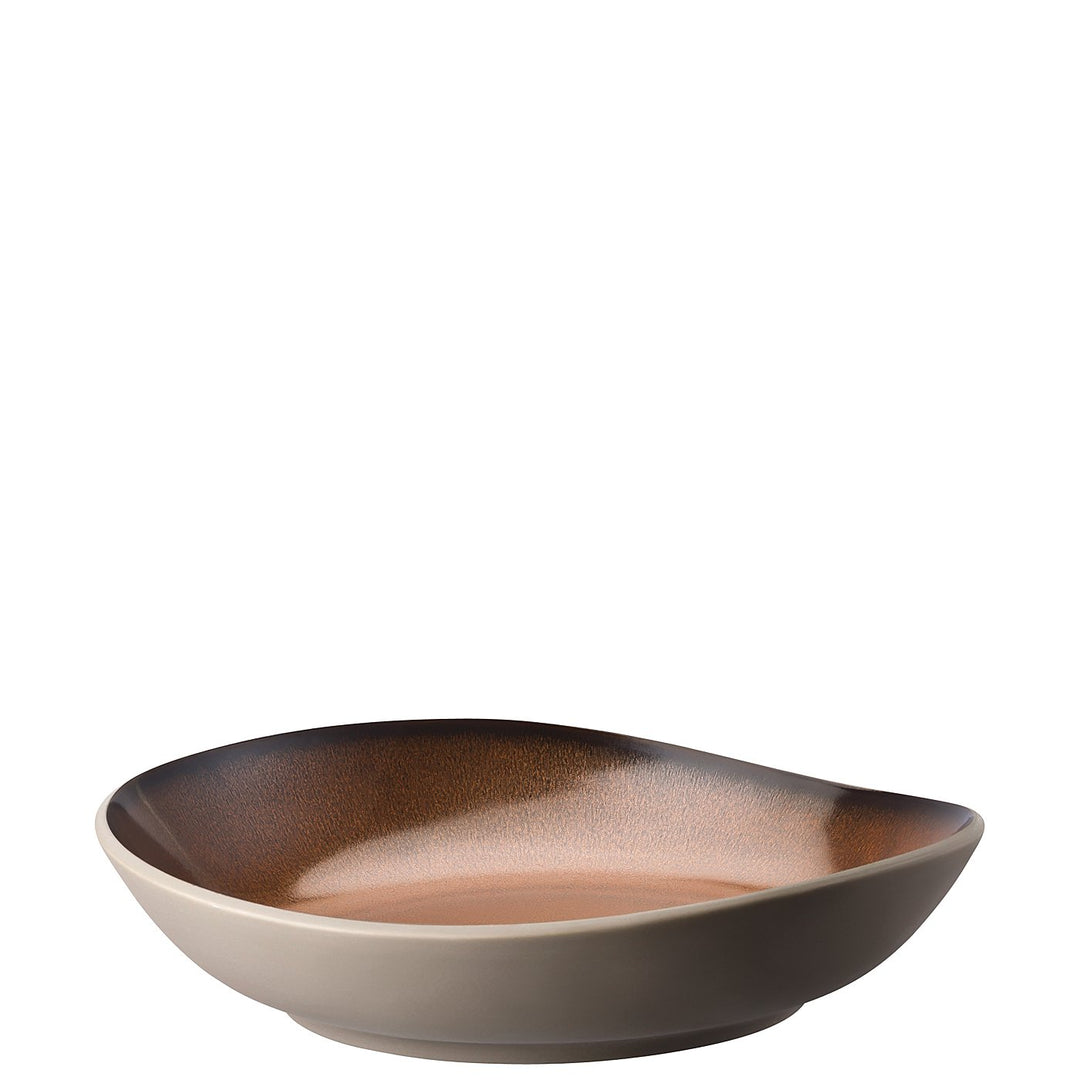 Rosenthal Junto Bronze Teller 28 cm tief