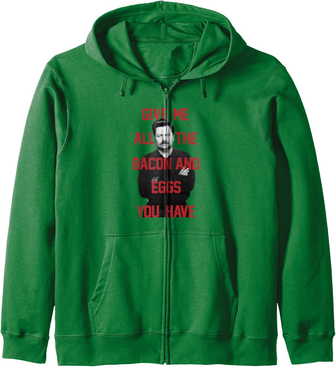 Parks &amp; Recreation Ron Swanson Kapuzenjacke