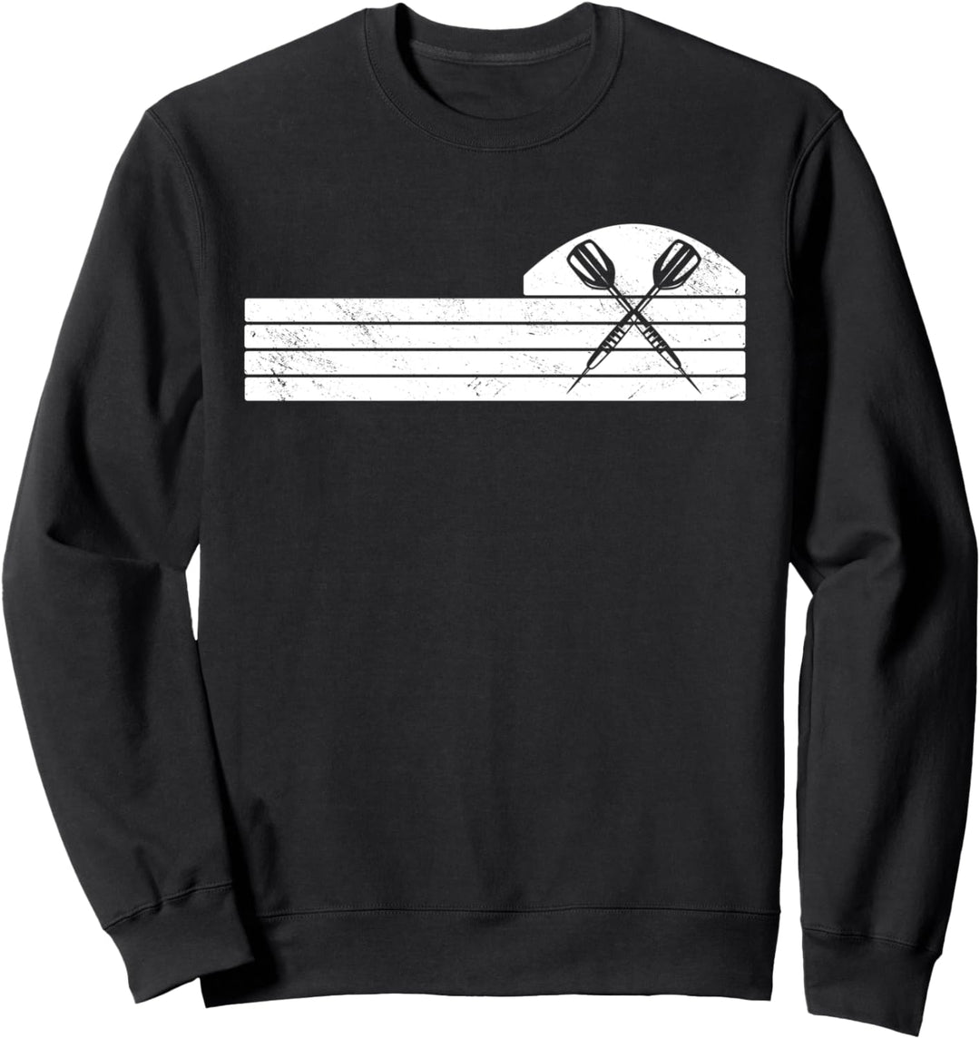 Dartpfeile im Vintage-Stil Sweatshirt