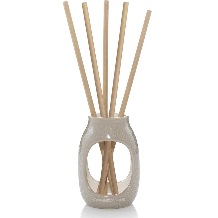 Yankee Candle Reed Diffusor, Starter-Set mit Duftstäbchen, Starter-Set, Black Coconut, Starter-Set