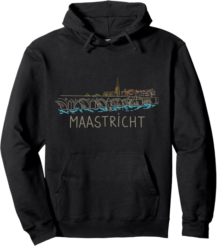 Maastricht Niederlande Kunstgeschenk Männer Frauen Pullover Hoodie