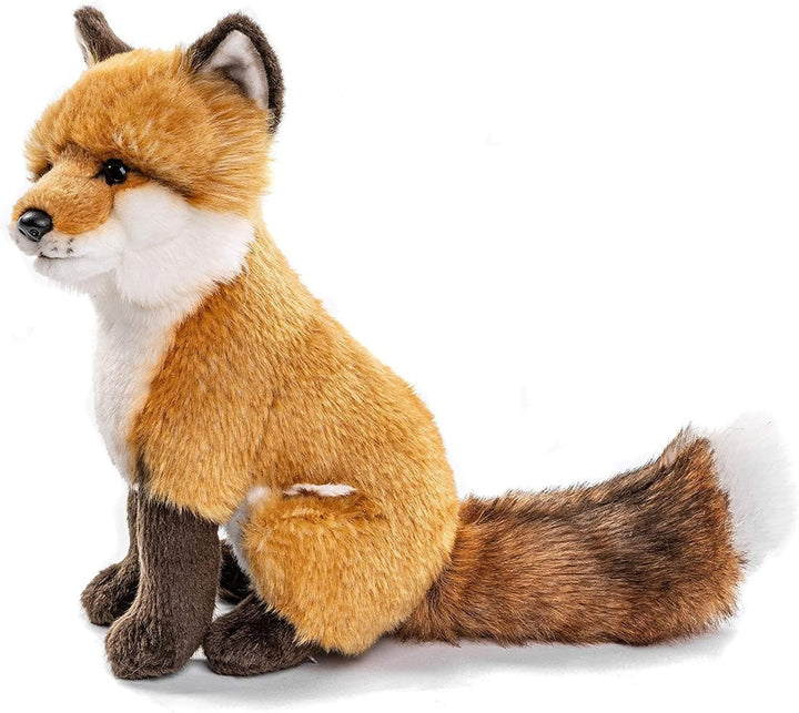 Uni-Toys - Rotfuchs klassisch - 27 cm (Höhe) - Plüsch-Fuchs, Waldtier - Plüschtier, Kuscheltier Sing