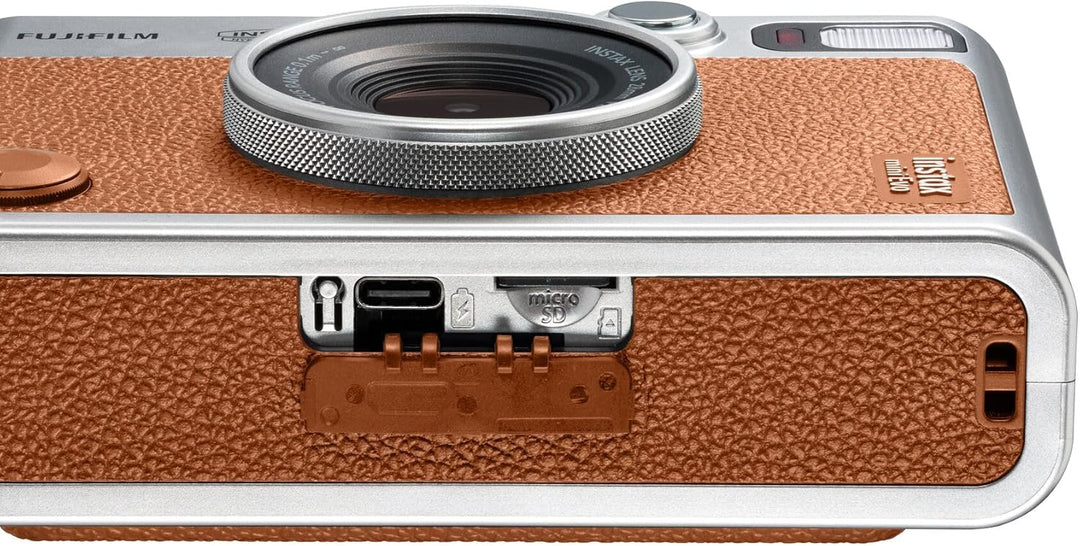 instax mini EVO™ Braun - Type USB-C Braun mini EVO camera, Braun mini EVO camera