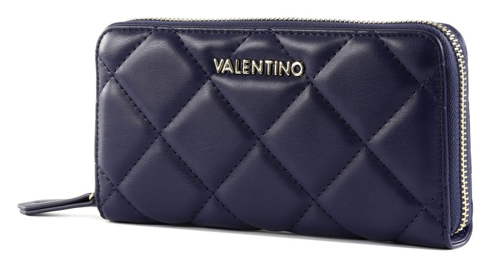 Valentino Damen Ocarina Travel Accessory-Bi-Fold Wallet De mano Blu, De mano Blu