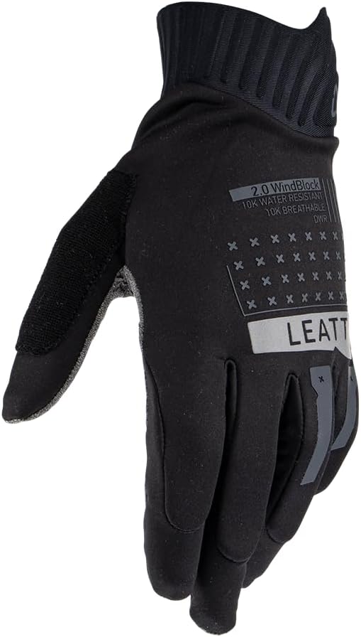 Leatt Men's MTB 2.0 Windblock Gloves XL Schwarz, XL Schwarz