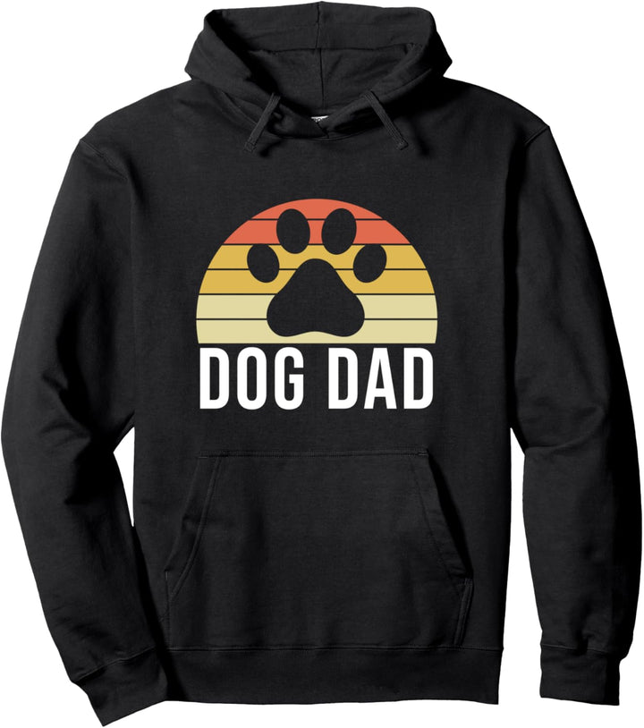 Hundepapa - Hundepfote Hund Spruch Hunde Hundehalter Männer Pullover Hoodie