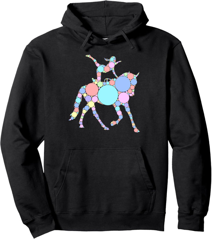 Voltigieren Mädchen Pferdesport Voltigiererin Pullover Hoodie