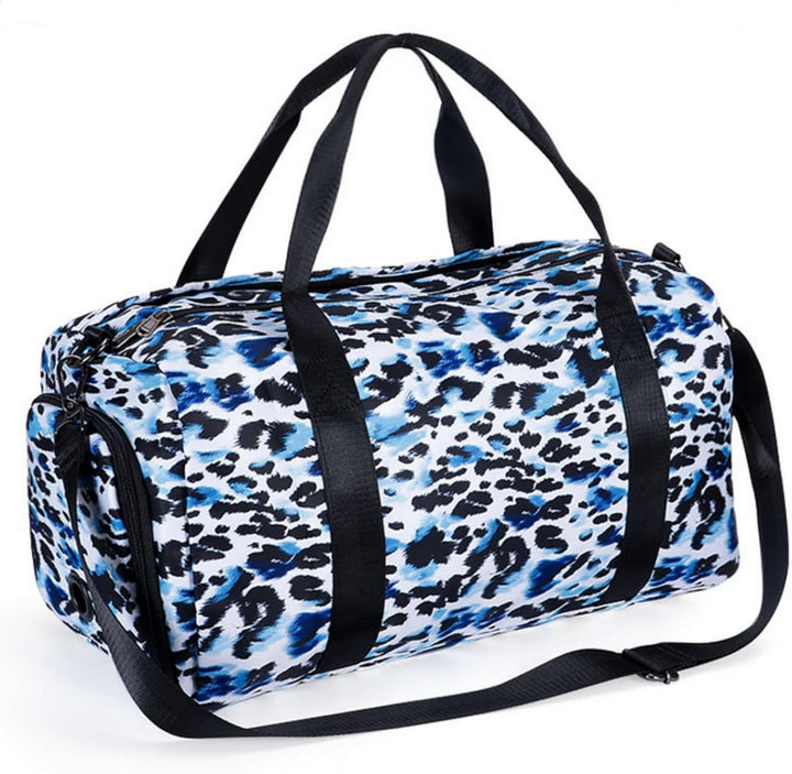 HAWEE Reisetasche Gross Herren Sporttasche Weekender Damen Faltbare Gym Bag mit Schuhfach &amp; Nassfach