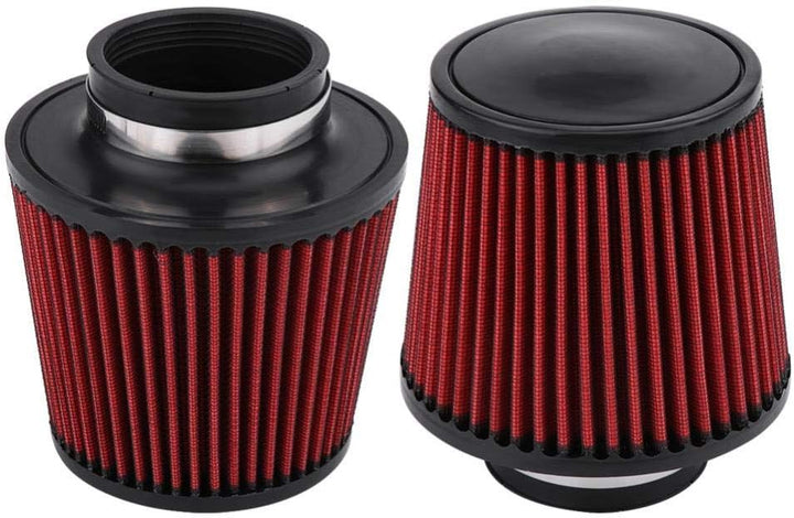 Universal Auto Luftfilter High Flow Einlass Lufteinlass Rundkegel Luftfilter Reiniger Clamp-On Motor