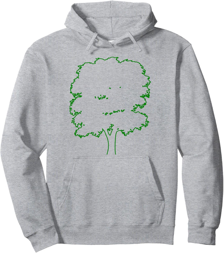 Baumkunst Wandern Pullover Hoodie