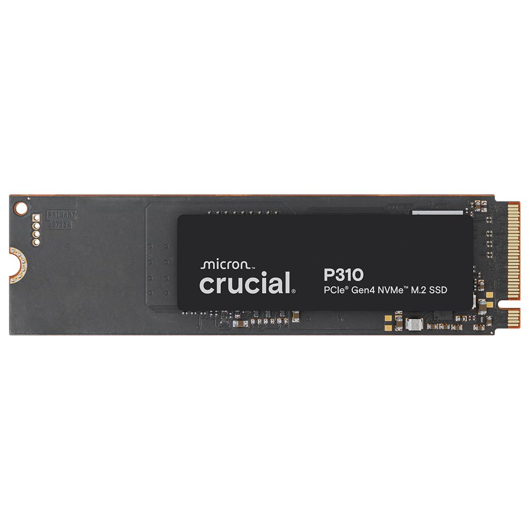 Crucial P310 SSD 1TB M.2 2280 PCIe Gen4 NVMe Interne SSD, bis 7.100 MB/s, Laptop und Desktop PC komp
