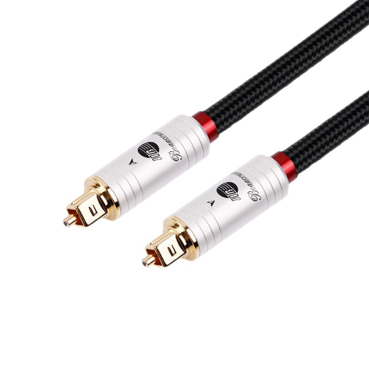 JIB Boaacoustic BlackBerry Optisches Kabel, Digital Audiokabel TOSLINK-HiFi-Signalkabel (S/PDIF) 1.5