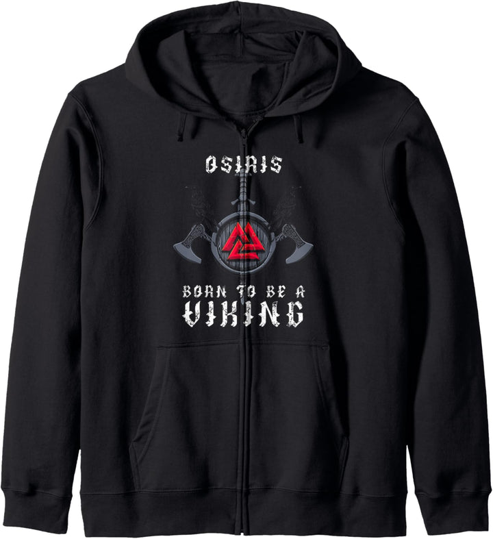 Osiris - Born To Be A Viking - Personalisiert Kapuzenjacke