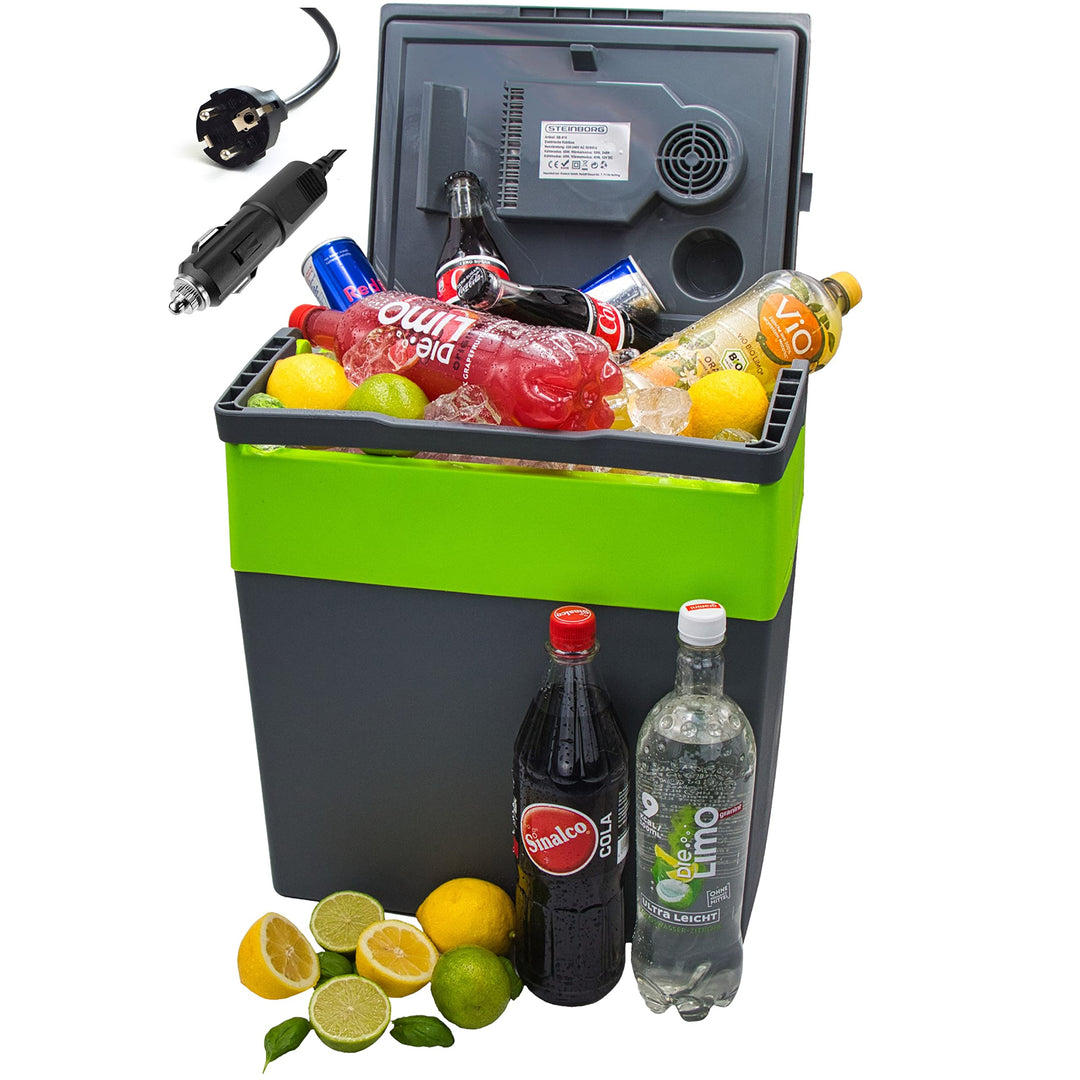 30 Liter 2in1 Kühlbox | Elektrische Kühlbox | Kühltasche | Isoliertasche | Thermobox | Warmhaltebox