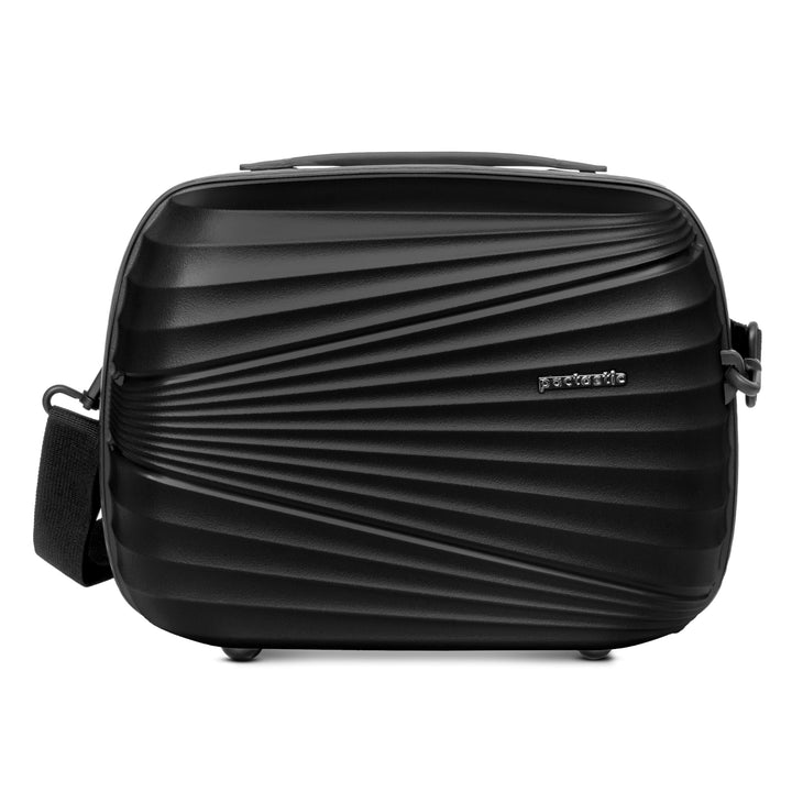 Pactastic Hartschalen Handgepäck Kosmetik-Koffer | Stabiles Beauty-Case mit Aufsteckfunktion | 34 x