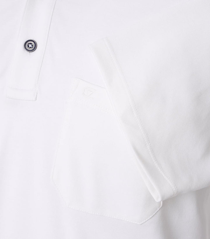 CASAMODA Polo-Shirt Uni M Weiss(000), M Weiß(000)