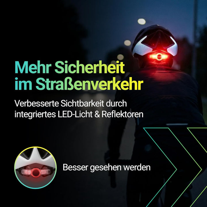 KED MTB Fahrradhelm SPIRI II Trend, weiss, L