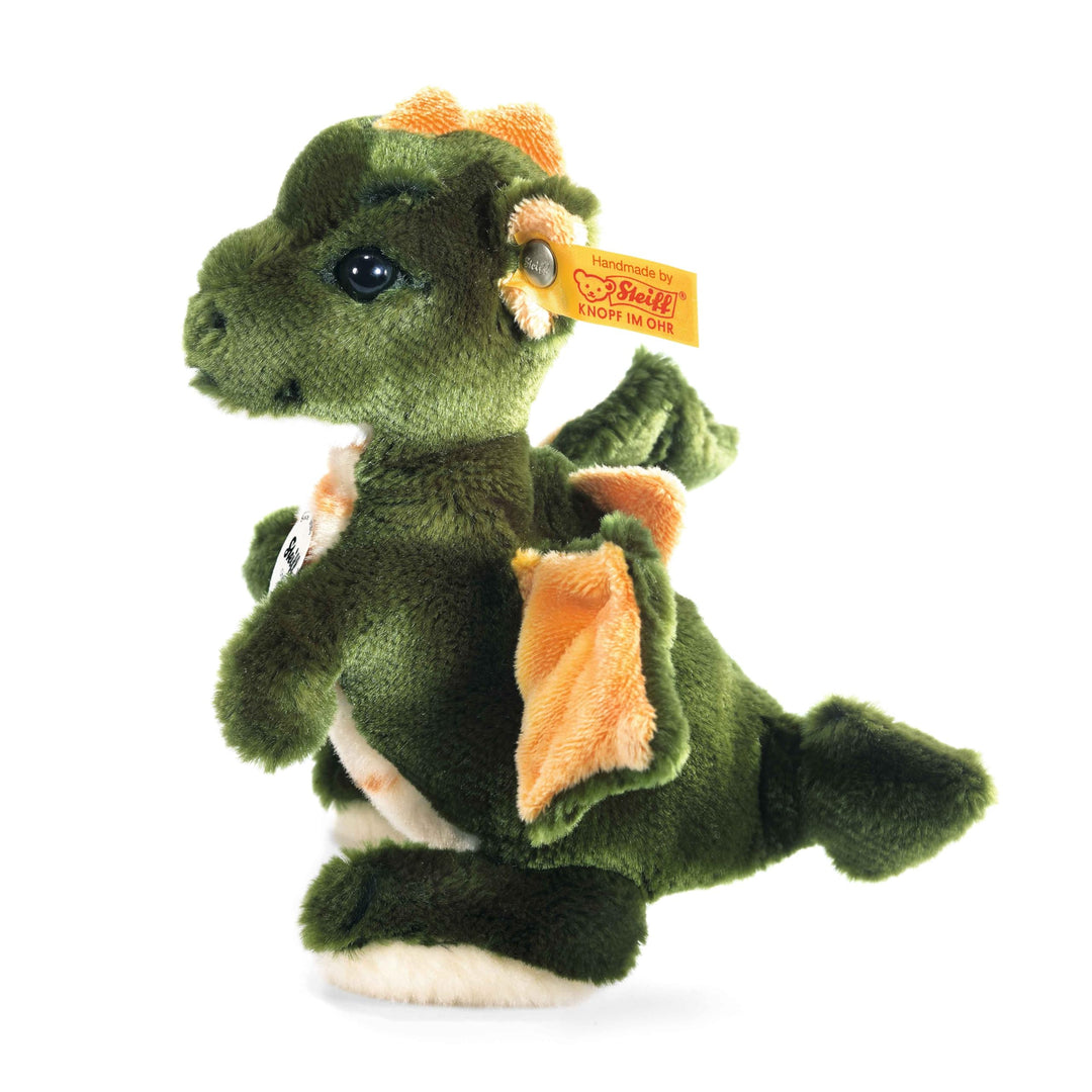 Steiff Raudi Drachenjunge - 17 cm - Kuscheltier für Kinder - Plüsch Drache stehend - weich &amp; waschba