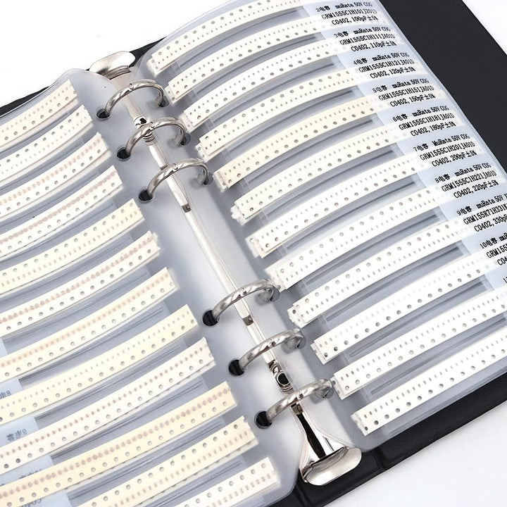 DollaTek Kondensator 0402 (0.5pF-1uF) 80 Wert x 50pcs = 4000pcs SMD SMT Kondensator kombiniert Beisp