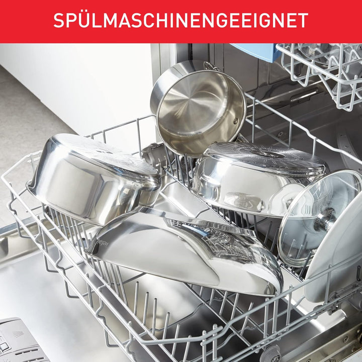 Tefal A70546 Duetto Kochtopf | 24 cm | induktionsgeeignet | einfache Reinigung in der Spülmaschine |